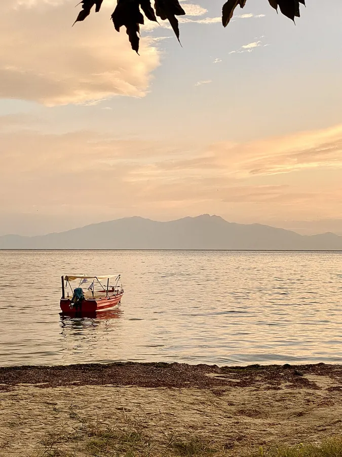 Plaža Potamos i peščani rt Epanomi u blizini Soluna